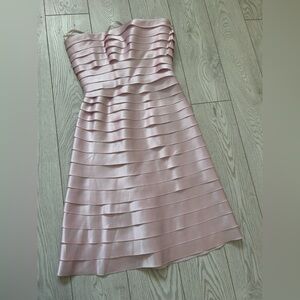 BCBGMaxAzria Blush Pink Bandage Skirt